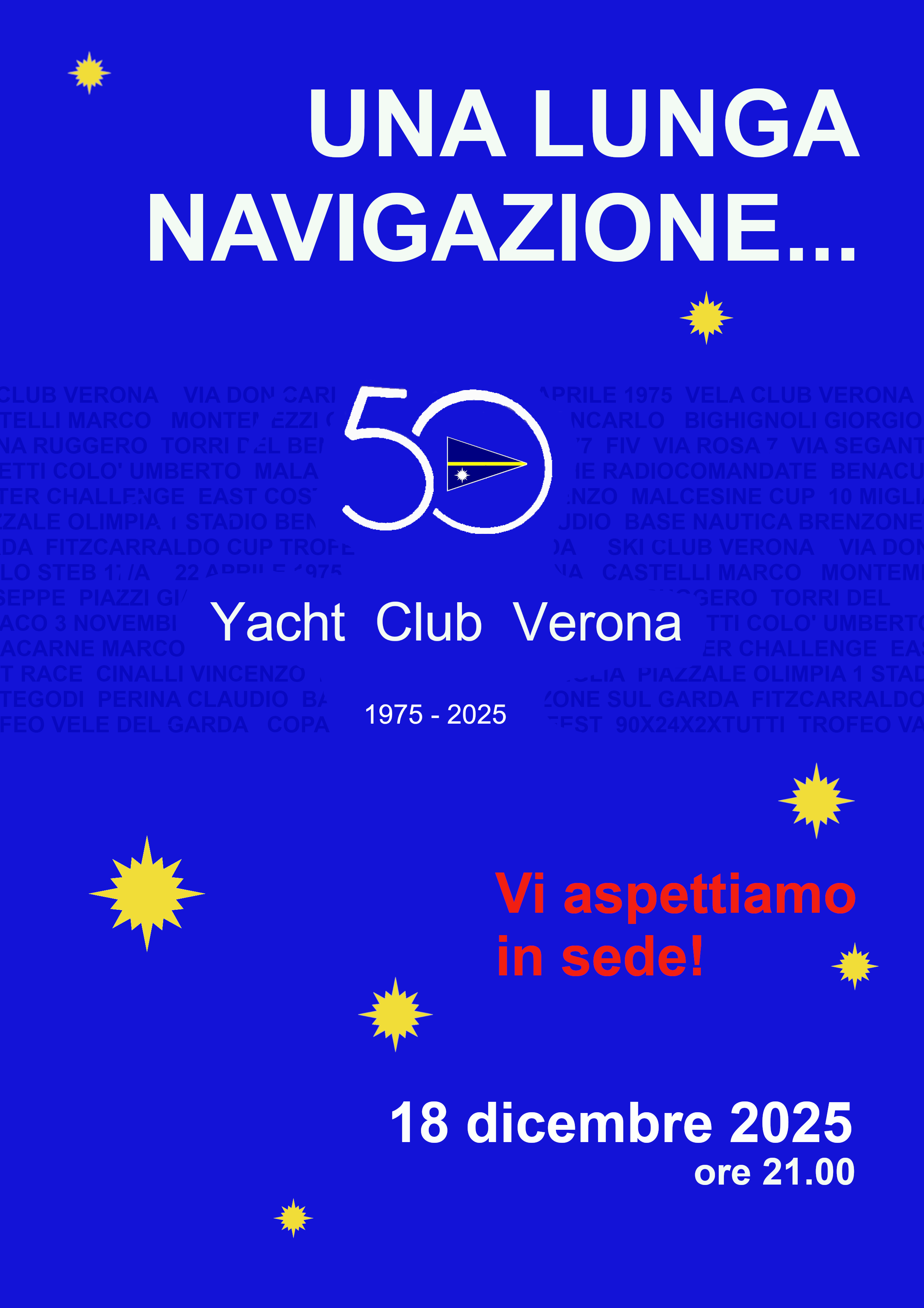 UNA LUNGA NAVIGAZIONE